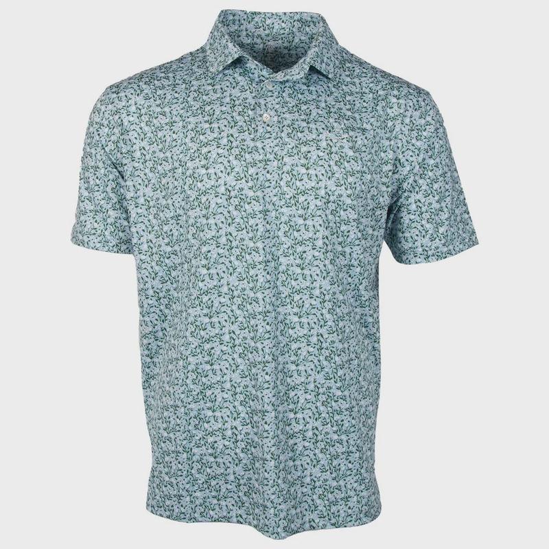 Rhoback x Peter Millar Barsto0l Golf The Magnolia Blossom Performance Polo