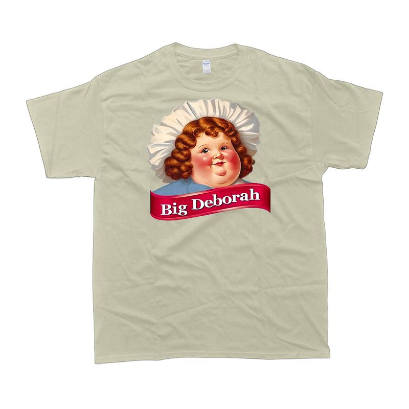 Big Deborah Cotton T-Shirt, Unisex Tshirt For Men And Women, Men's Tshirt Sweatshirt Hoodie, Men's Clothes, Women's Tshirt, Women's Clothes Casual Comfortable