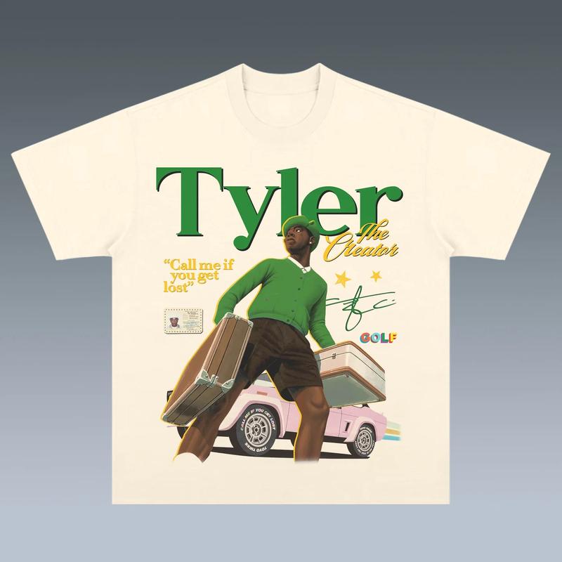 Tyler The Creator Tee, Tyler Shirt, Igor Shirt Tyler The Creator Merch Shirt Shortsleeve Crewneck Top Streetwear