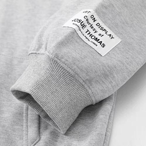 GALLERY DEPT Classic Monogram Printing Hoodie for Men and Women High street Loose Cotton Pullover Hoodie