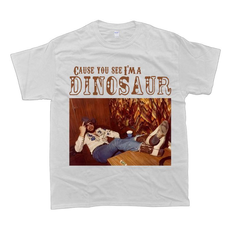 Dinosaur Hank Williams Jr. Bocephus Western Shirt, 1 Side , For Men, For Women, Gift For All Western Southern Retro Shirt