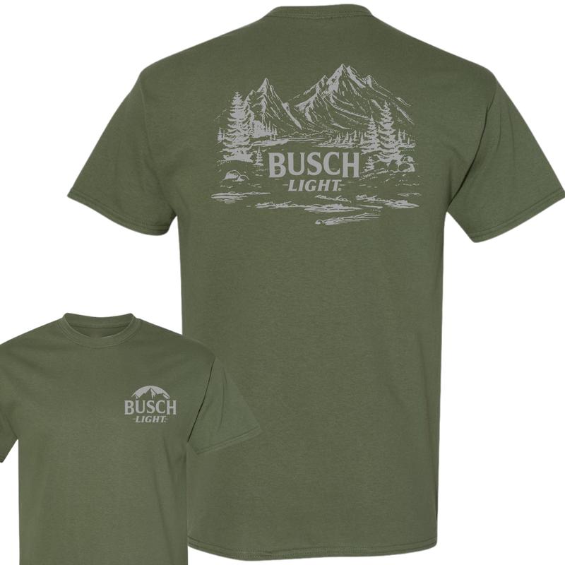 Busch Light Iconic Shirt, Double Sides T-Shirt, Full Color T-Shirt, For Men, For Women