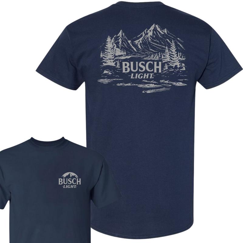 Busch Light Iconic Shirt, Double Sides T-Shirt, Full Color T-Shirt, For Men, For Women