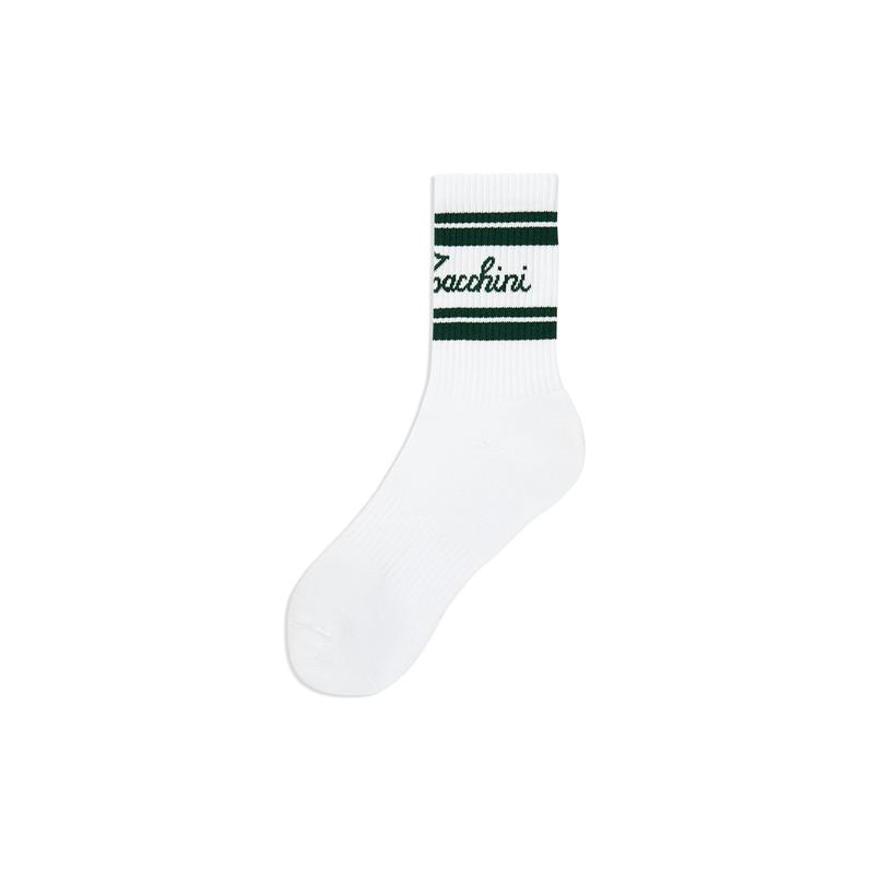 Clasico Script Logo Sock- Rainforest