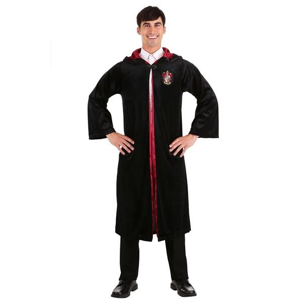 Adult Plus Size Deluxe Harry Potter Gryffindor Robe Costume