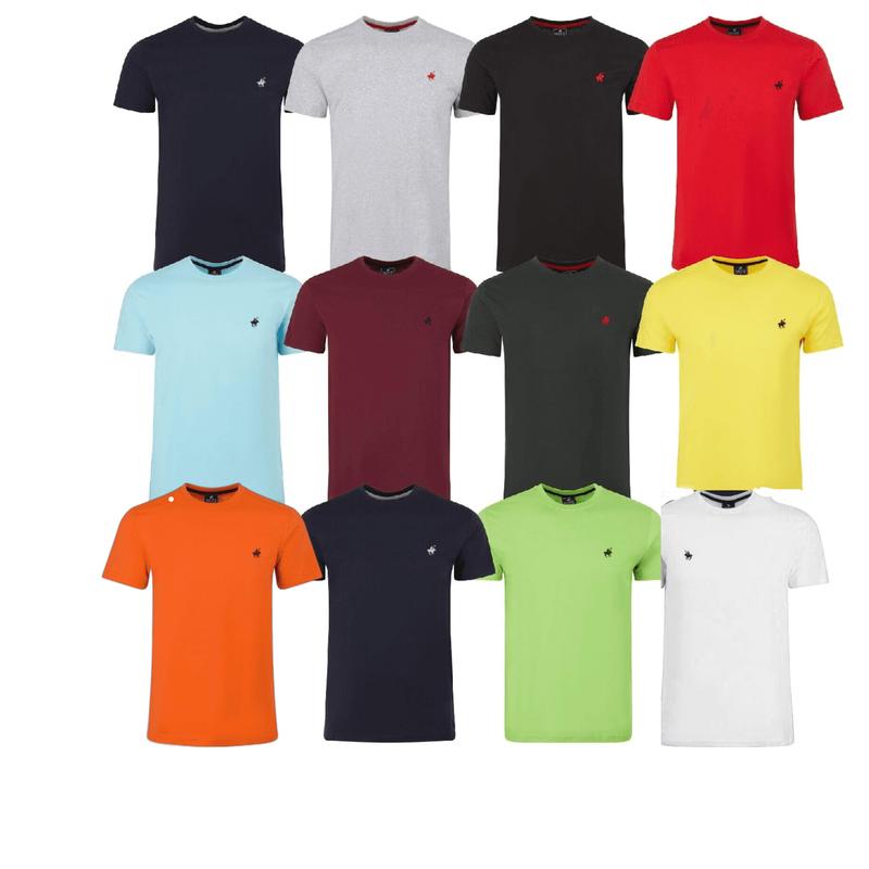 100% Cotton Men's Pacific Polo Club Short Sleeve T Shirt