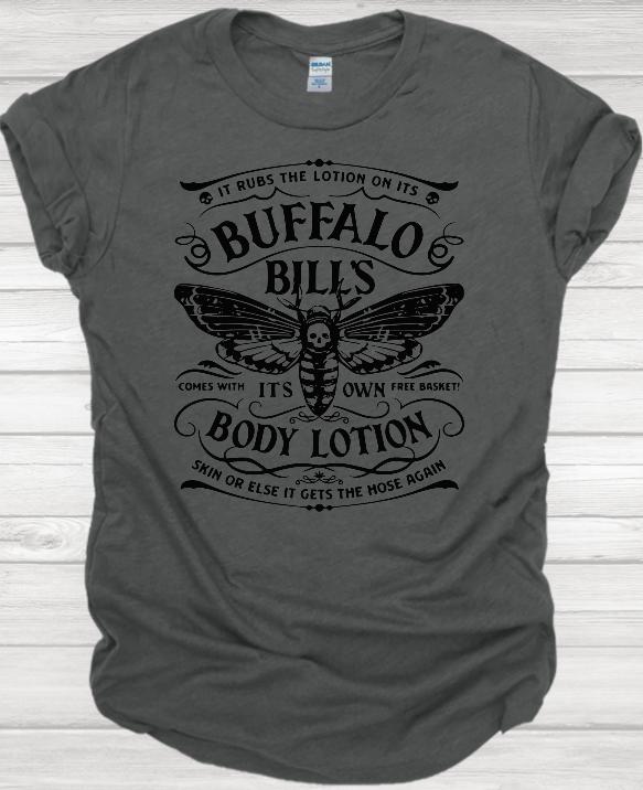 Buffalo Bill Lotion T-shirt  Menswear Sublimation Print