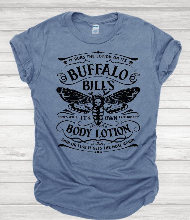 Buffalo Bill Lotion T-shirt  Menswear Sublimation Print