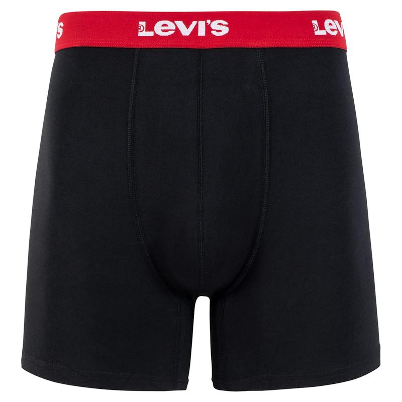 Levi's Mens Underwear Microfiber Boxer Brief for Men Ultra Soft 4 Pack