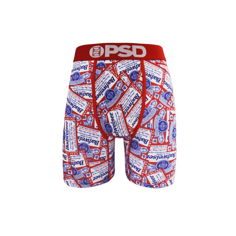 Cute cartoon pattern men's antibacterial underwear, casual boxer shorts, breathable and comfortable stretch boxer shorts