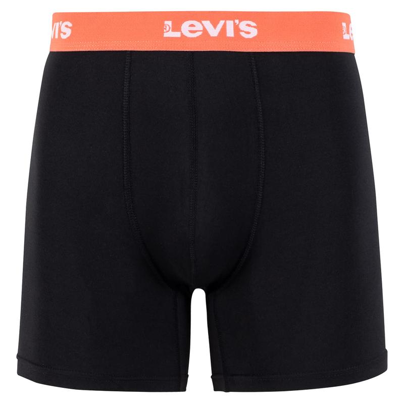 Levi's Mens Underwear Microfiber Boxer Brief for Men Ultra Soft 4 Pack