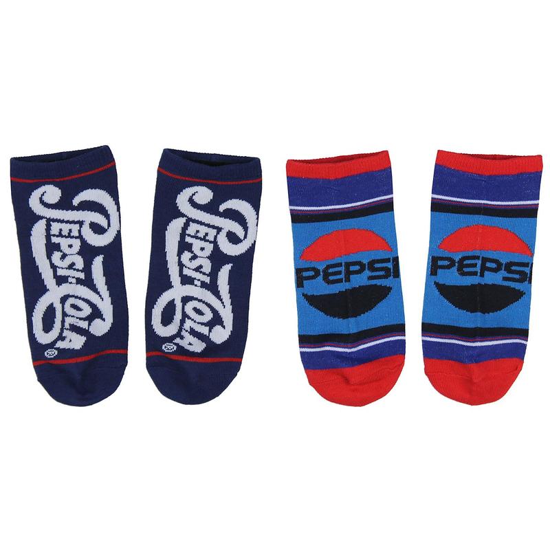 Pepsi Soft Drink Logo Design 2-Pack Unisex Ankle Socks No Show Men Women (9-11)