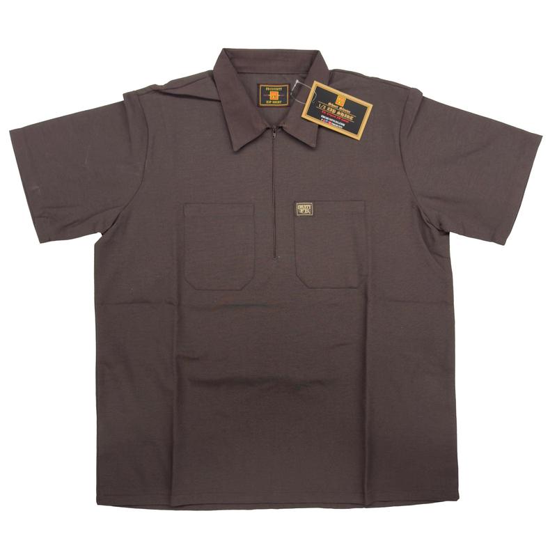 FB County Short Sleeve Zip Shirt