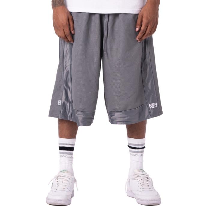 PRO CLUB Heavyweight Mesh Basketball Shorts Premium 100% Polyester, Long, Multiple colors and sizes