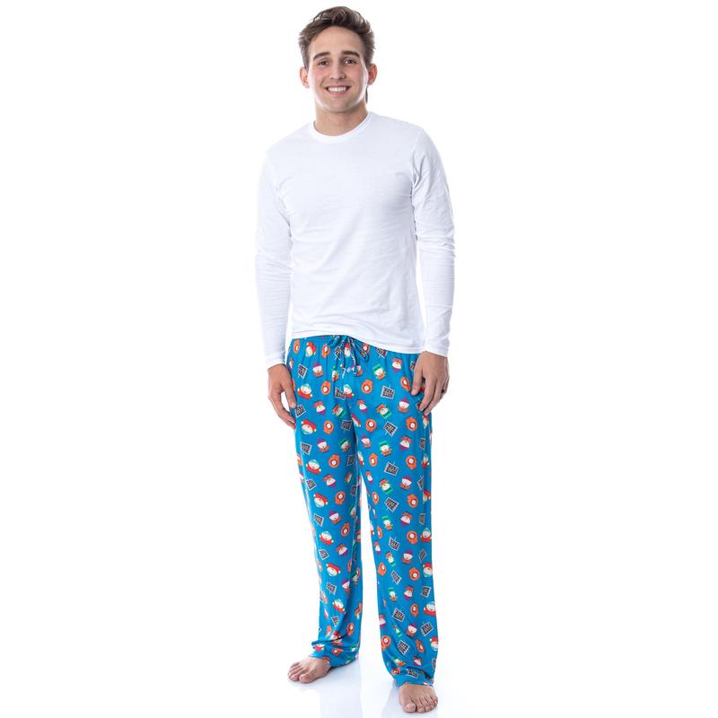 South Park Mens' TV Show Stan Kyle Cartman Kenny Sleep Pajama Pants