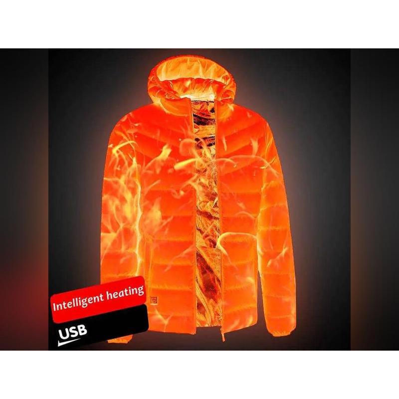 Heated Jacket for Men and Women, Battery-Powered Winter Jacket for Cold Weather