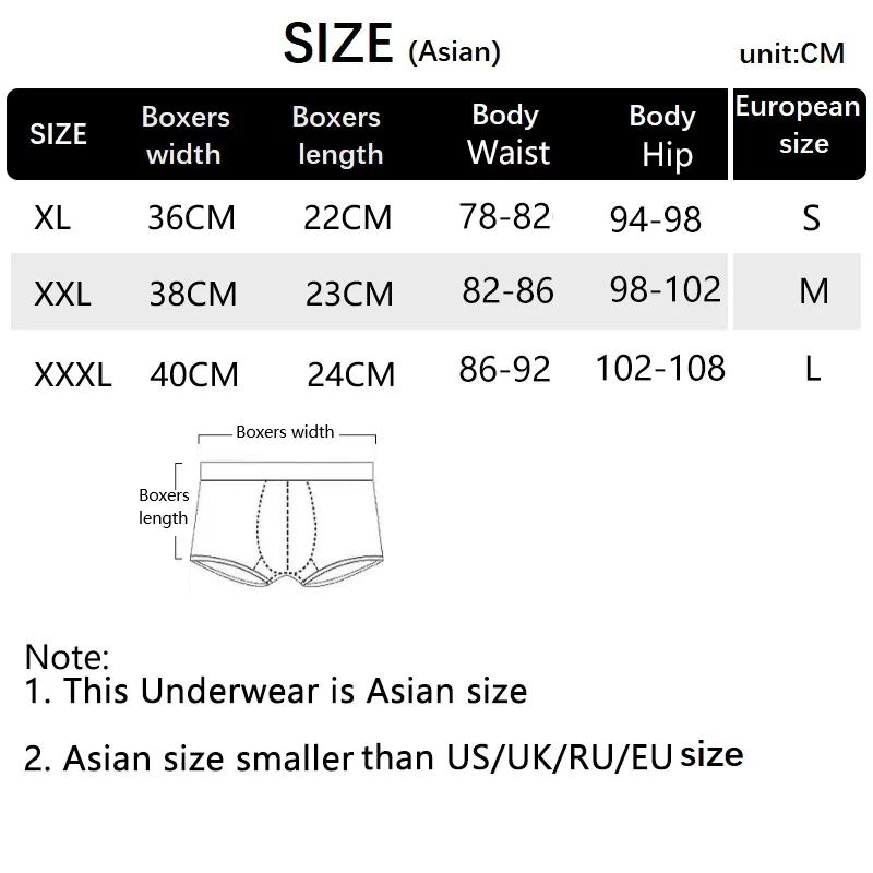 Men Boxer Shorts Panties Cotton Underwear Black Green XL 2XL 3XL Letter Belt Breathable Soft Fashion Sports