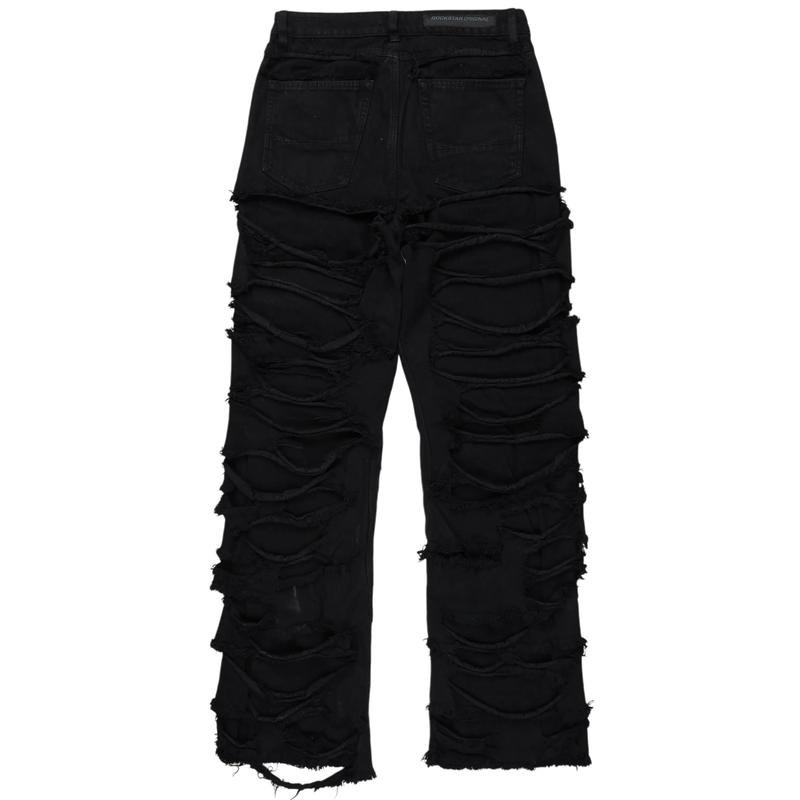 Luisu Black Baggy Fit Jean