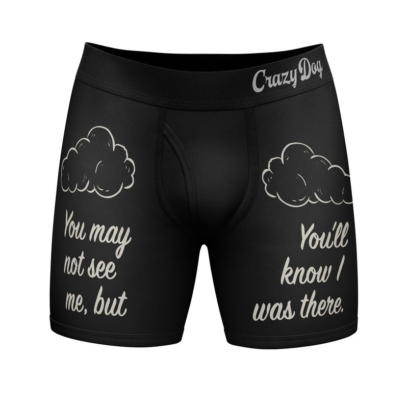 Professional Crop Duster Mens Boxers Funny Stinky Fart Bathroom Humor Hilarious Novelty Underwear Funny Graphic Boxers Funny Funny Adult Humor  Mens Novelty Boxer Briefs Black