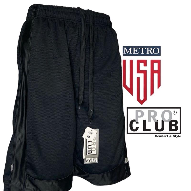 PRO CLUB Heavyweight Mesh Basketball Shorts Premium 100% Polyester, Long, Multiple colors and sizes