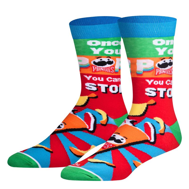 Pop! Cant Stop Men's Crew Socks