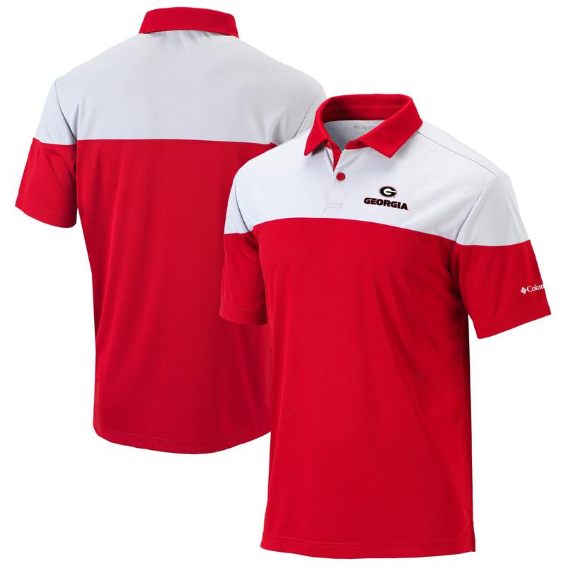 Georgia Bulldogs Best Ball Omni-Wick Polo - Red, Men Football NCAA Polo Shirt Trendy 2024,Classic Football Polo Shirt, Gift For Men