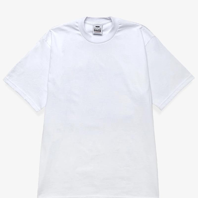 Short Sleeve Heavyweight PROCLUB T Shirt Casual Cotton Crewneck