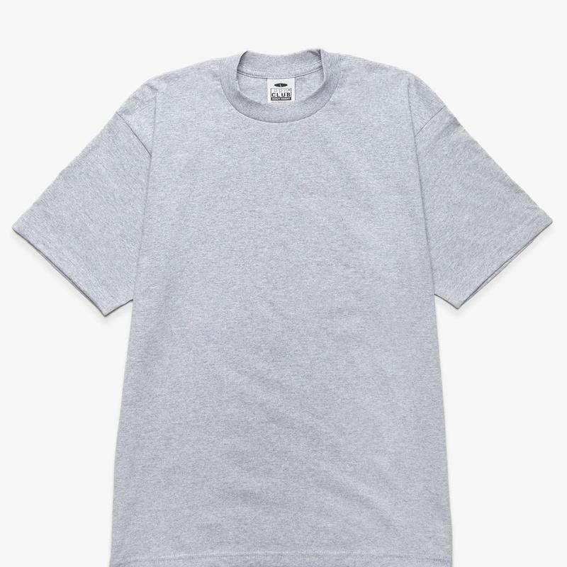 Short Sleeve Heavyweight PROCLUB T Shirt Casual Cotton Crewneck