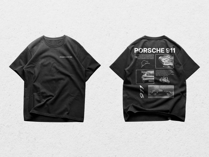 Porsche 911 Heritage Streetwear T-Shirt: Elevate Your Style with Comfort and Legendary Design Casual Cotton