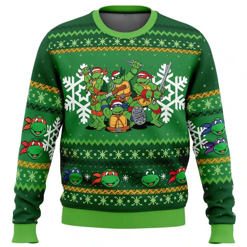 Teenage Mutant Ninja Turtles Christmas Ugly Christmas Sweater