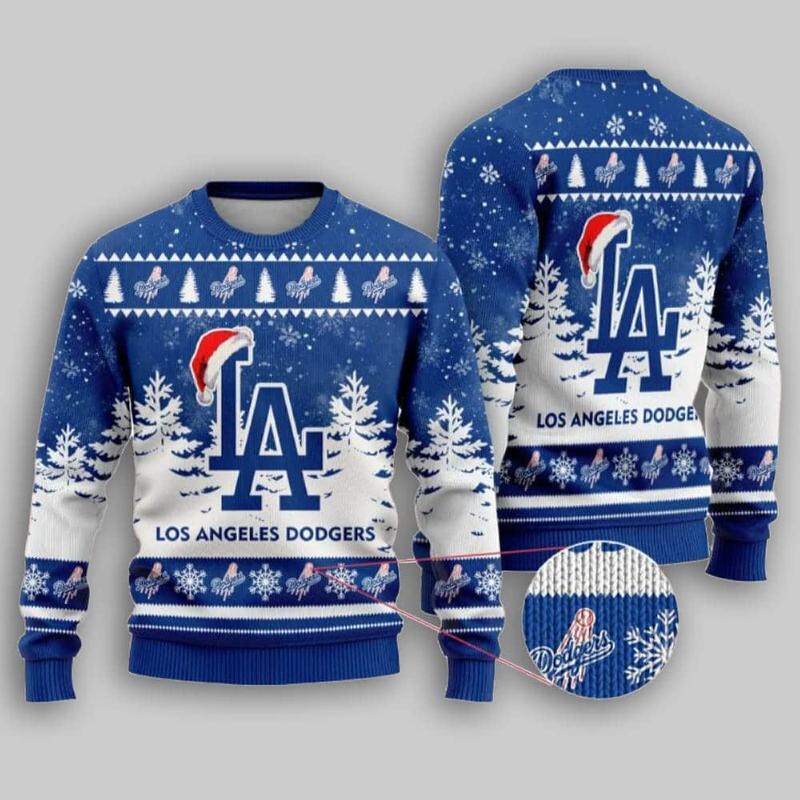 Dodgers Special Christmas Ugly Sweater