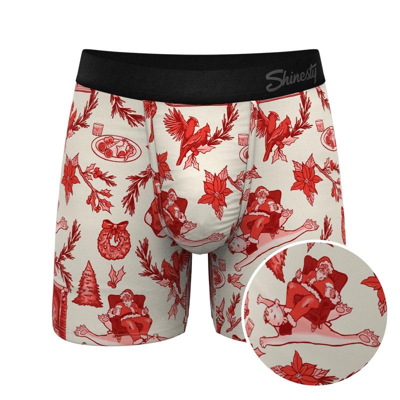 The Santa Slays | Shinesty Christmas Toile Ball Hammock® Pouch Underwear