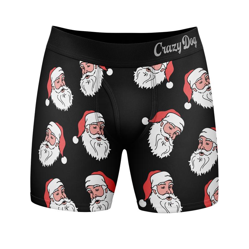 Mens Funny Boxers Big Nick Energy Sarcastic Christmas Underwear For Men Funny Graphic Boxers Christmas  Funny Sarcastic  Mens Novelty Boxer Briefs Black -