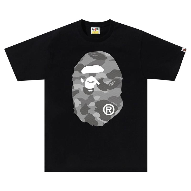 BAPE Honeycomb Camo Big Ape Head Tee Grey Summer 2024 T-Shirt, Sweatshirt, Hoodie Sweatshirt, Hoodie, Comfort Colors