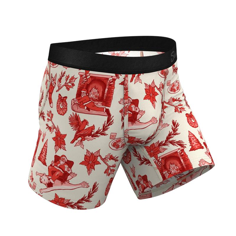 The Santa Slays | Shinesty Christmas Toile Ball Hammock® Pouch Underwear