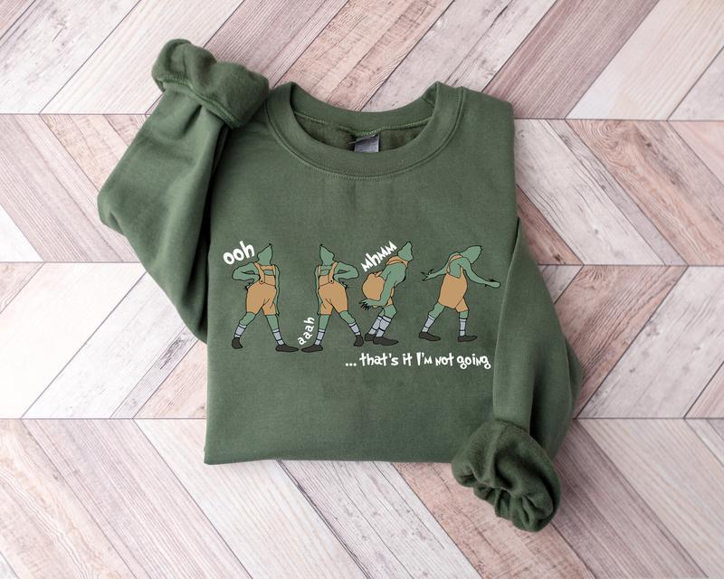 That's It I'm Not Going Sweatshirt, Trendy Christmas Shirt, That's It I'm Not Going Shirt, Christmas Movie Shirt, Christmas Crewneck, Thanksgiving Shirt, Cute Xmas Gift, Xmas Winter Holiday Shirt, Gift for Him, Gift for Her Menswear Hoodie