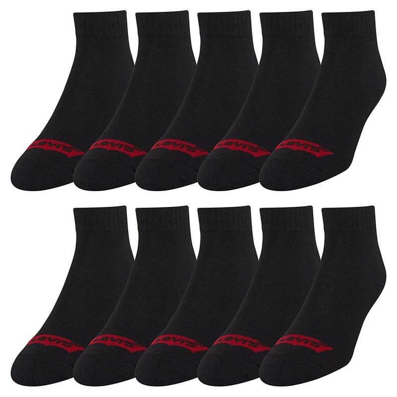 Levi's Mens Socks 10 Pairs Crew Low Cut No Show Quarter Ankle Socks for Men Premium Athletic Men's Socks Size 9-12