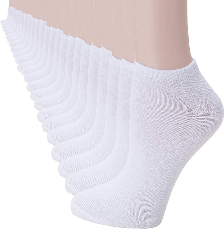 14 Pairs Low Cut Ankle Socks for Men Women Thin Athletic Sock Pack Socks