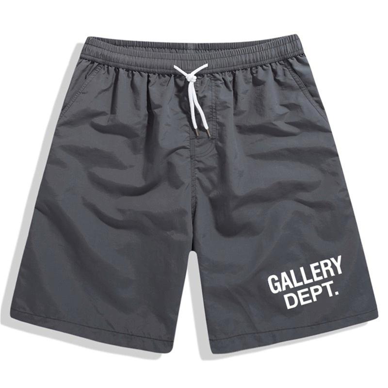 GALLERY DEPT Casual shorts sports shorts Ice silk quick-drying shorts letter print short loose training unisex sports beach shorts Menswear Polyester Board Shorts Plain Street Style Swimwear Man Underwear