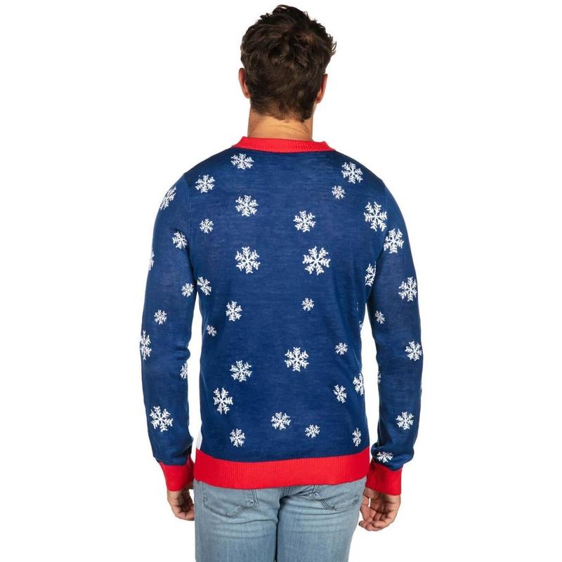 Men's Melting Snowman Ugly Christmas Sweater