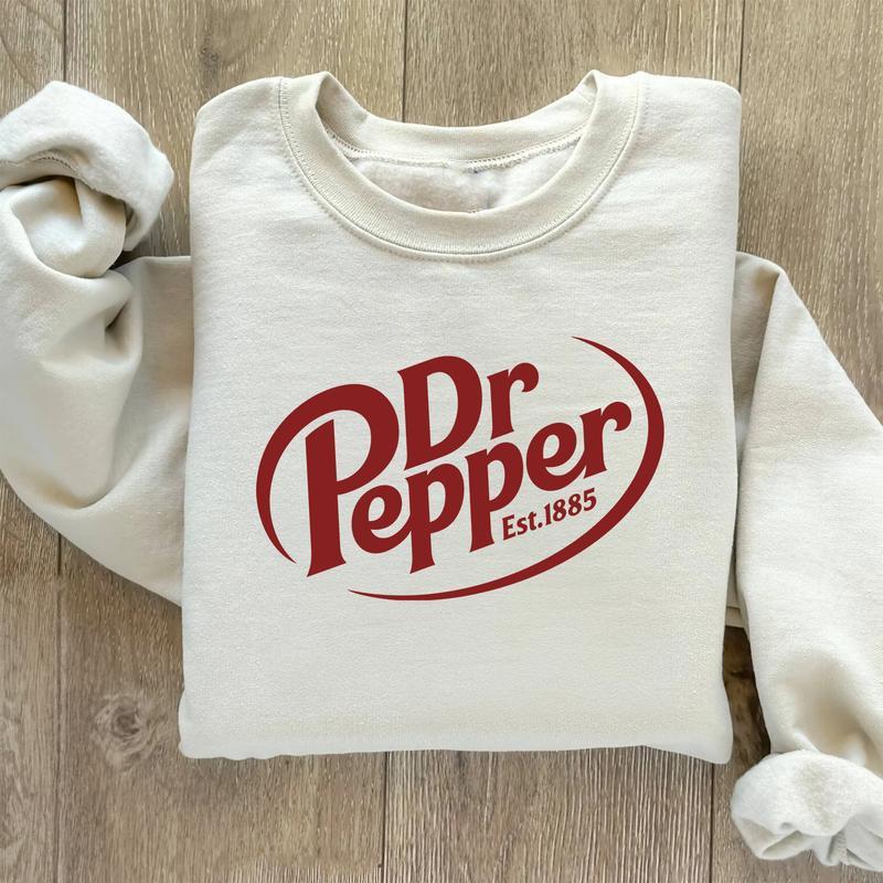 Dr. Pepper Sweatshirt, Dr Pepper Lover, Dr Pepper Gift, Gift For Girlfriend, Hoodie, T-shirt, Full Colors, Full Sizes, For Men, For Women Menswear Sweaters Tops Underwear