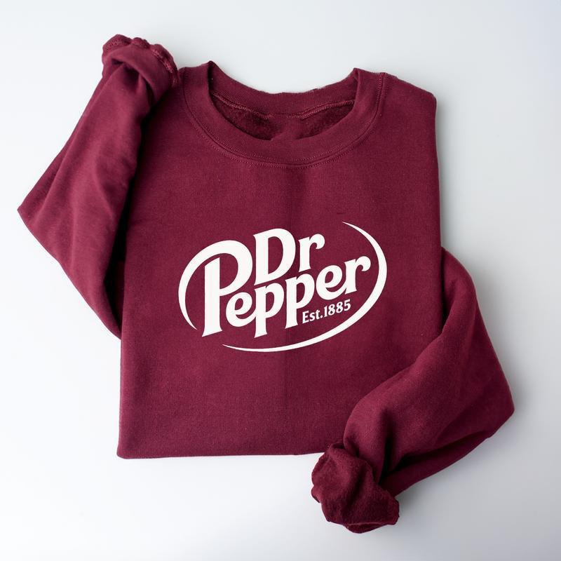 Dr. Pepper Sweatshirt, Dr Pepper Lover, Dr Pepper Gift, Gift For Girlfriend, Hoodie, T-shirt, Full Colors, Full Sizes, For Men, For Women Menswear Sweaters Tops Underwear