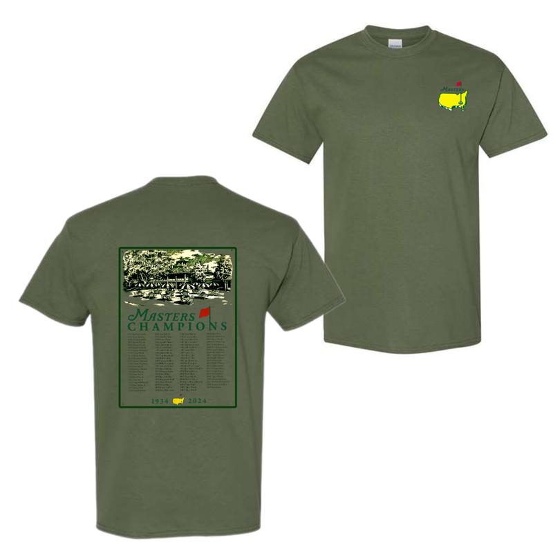 2024 Masters Tournament Augusta 90 Years Shirt, Golf Tournament T-Shirt, Masters Golf T-Shirt, The Masters Golf Cup Tee, Golf Gifts for Men, Shirt For Men And Women