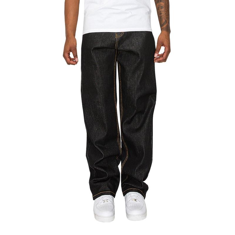 Men's Essential Baggy Raw Denim Jeans