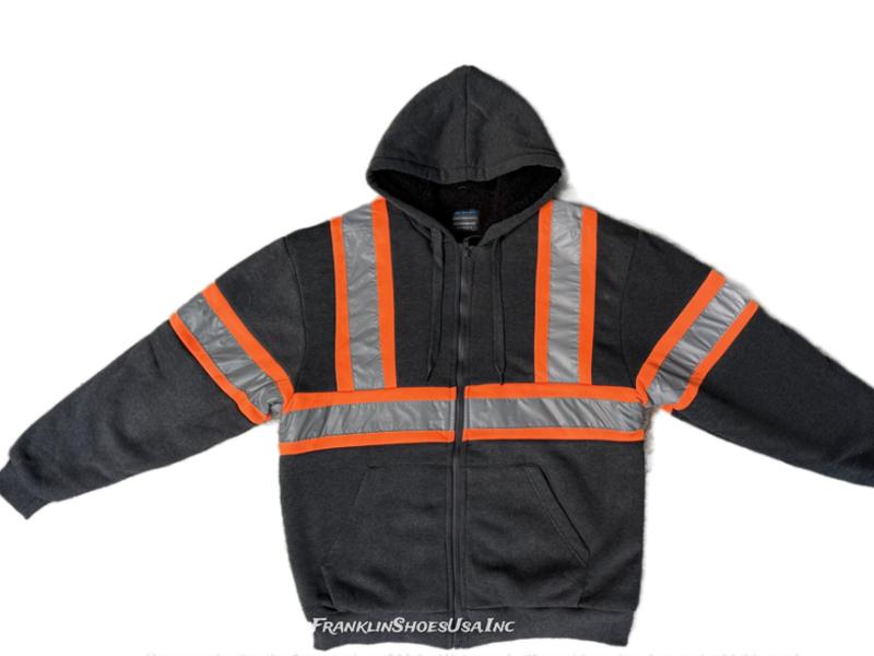 Heavy Duty Thermal Fleeced Reflective Jacket - Perfect for Coats - Menswear