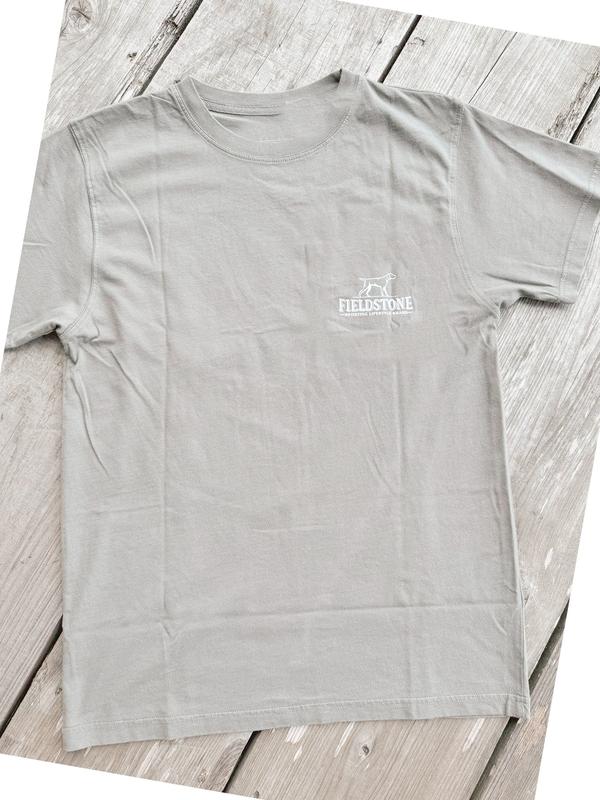 Men's Fieldstone Camo Wood Duck T-Shirt]