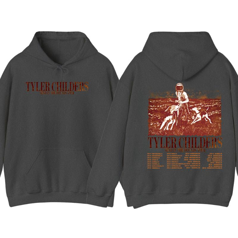 Can I Take My Hounds To Heaven Album Hoodie, Tyler Childers 2Sides , Western , Country Music Hoodie, Tyler Childers Hoodie for Men, Women Menswear