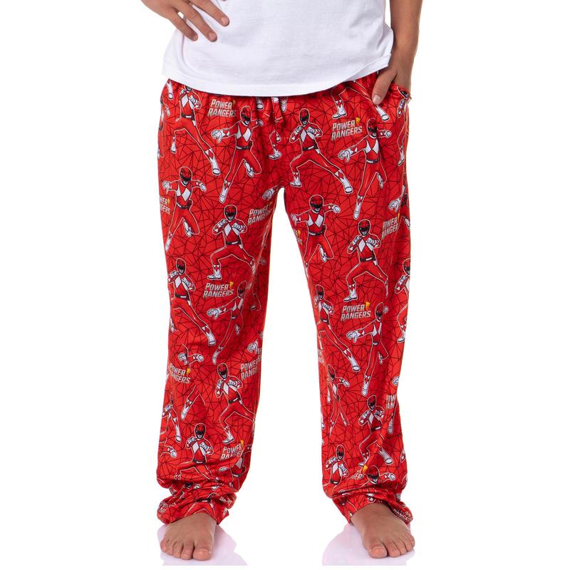 Power Rangers Multiple Sizes Family Sleep Tossed Print Pajama Pants