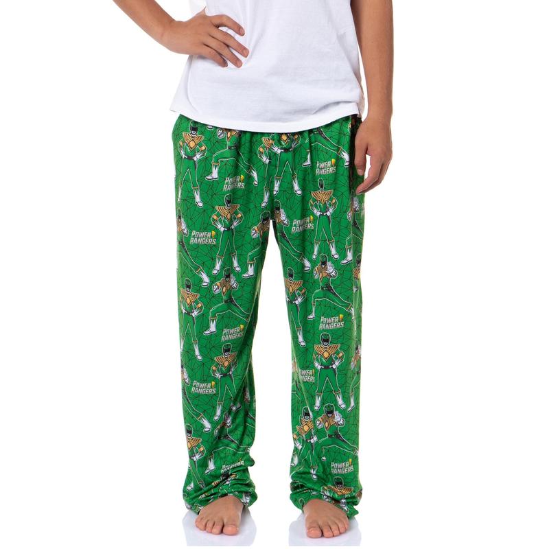 Power Rangers Multiple Sizes Family Sleep Tossed Print Pajama Pants