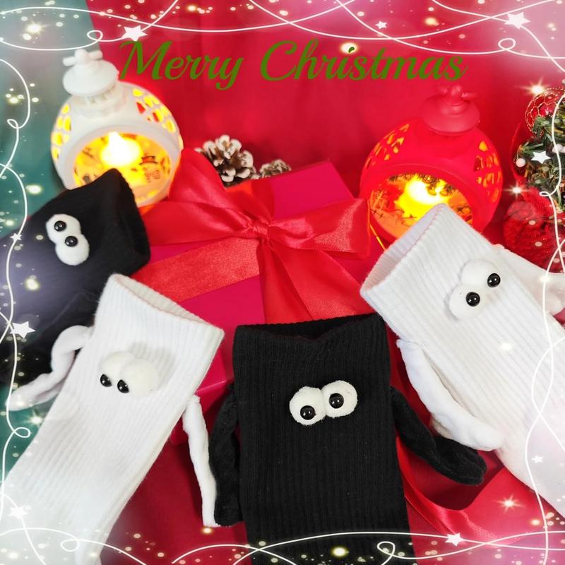 MAG HAND SOCKS: Fun for WM, Crazy for Kids. Couple White Elephant Gift.Unisex Xmas Outfit. Big Matching Day. Menswear Womenswear. Big Matching Teacher